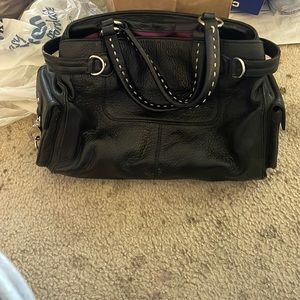 Black purse